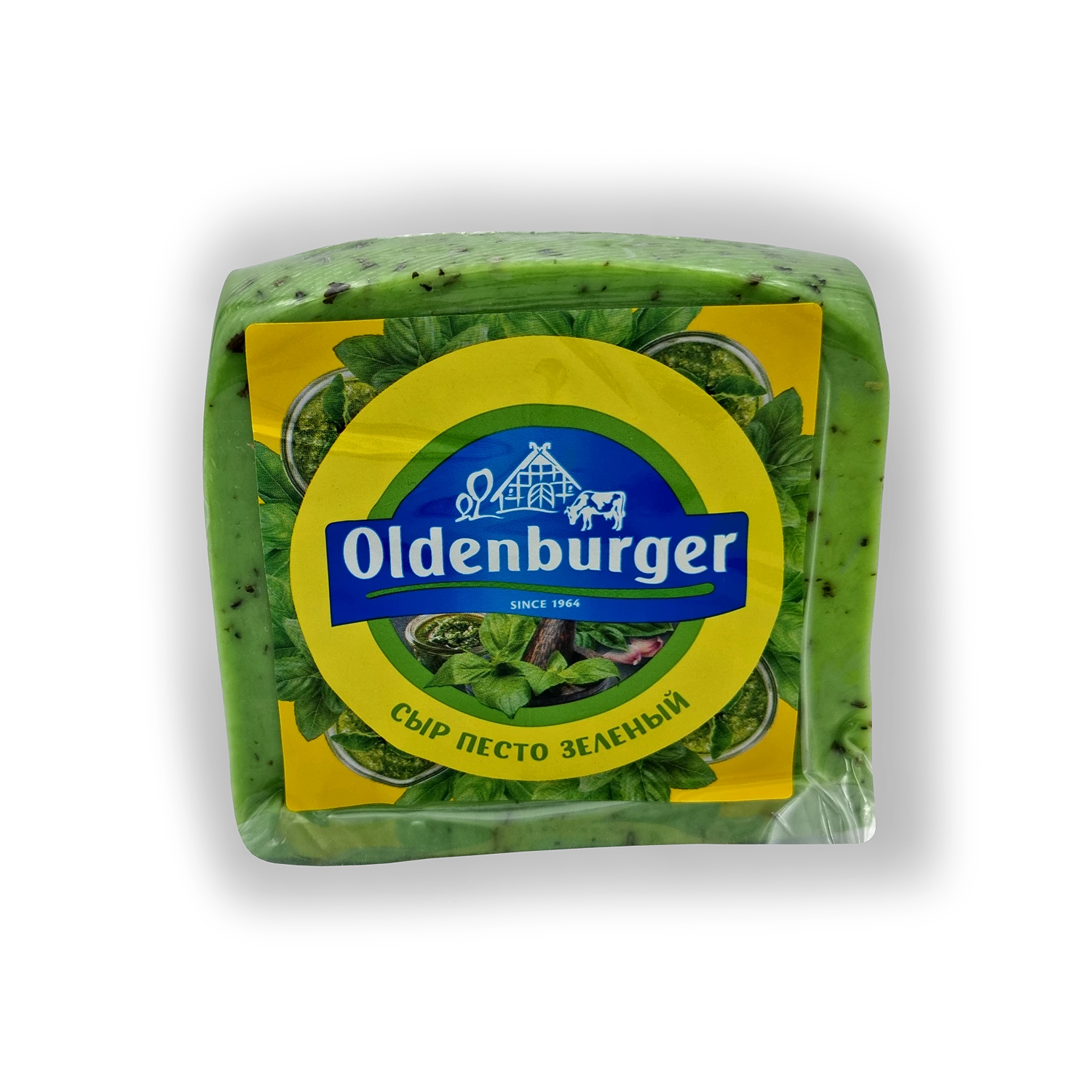 Сыр Oldenburger песто зеленый. Сыр Oldenburger песто зеленый кусок ж.50(~0,8кг*4шт). Сыр Чеддер красный 50% ТМ Oldenburger.