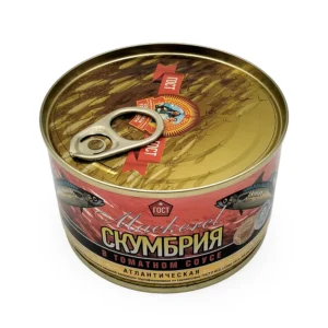 Скумбрия в т/с  240гр ж/б ключ 1/24 "Сохраним традиции" Калининград — изображение 3
